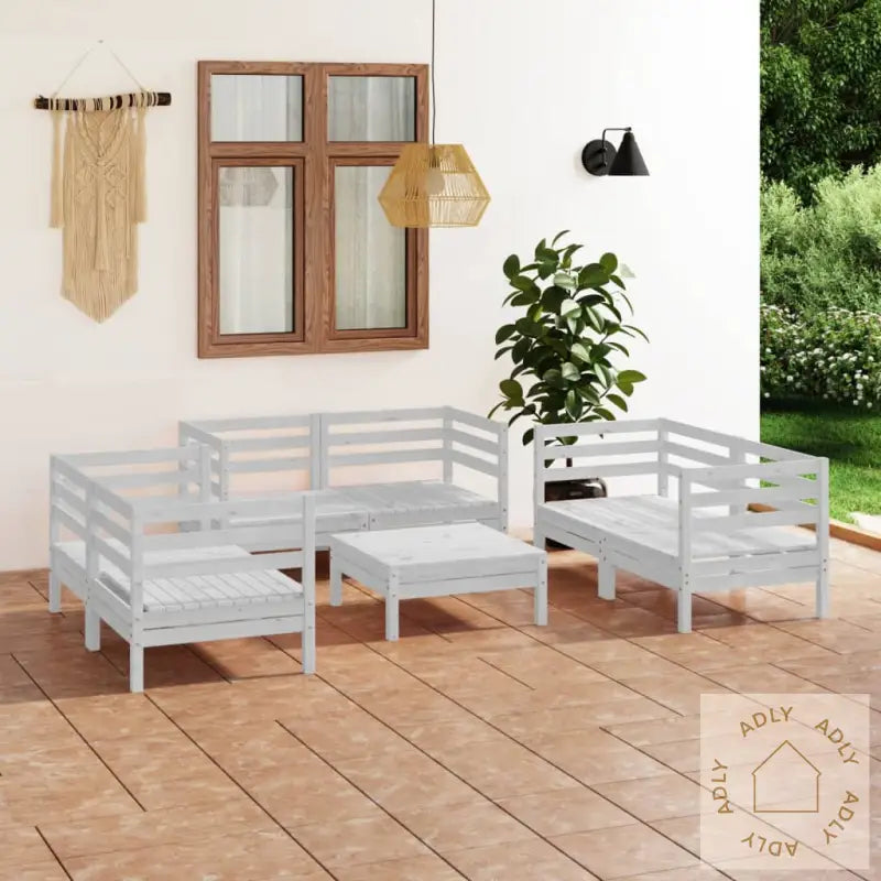 Hagesofagruppe 7 Deler Hvit Heltre Furu