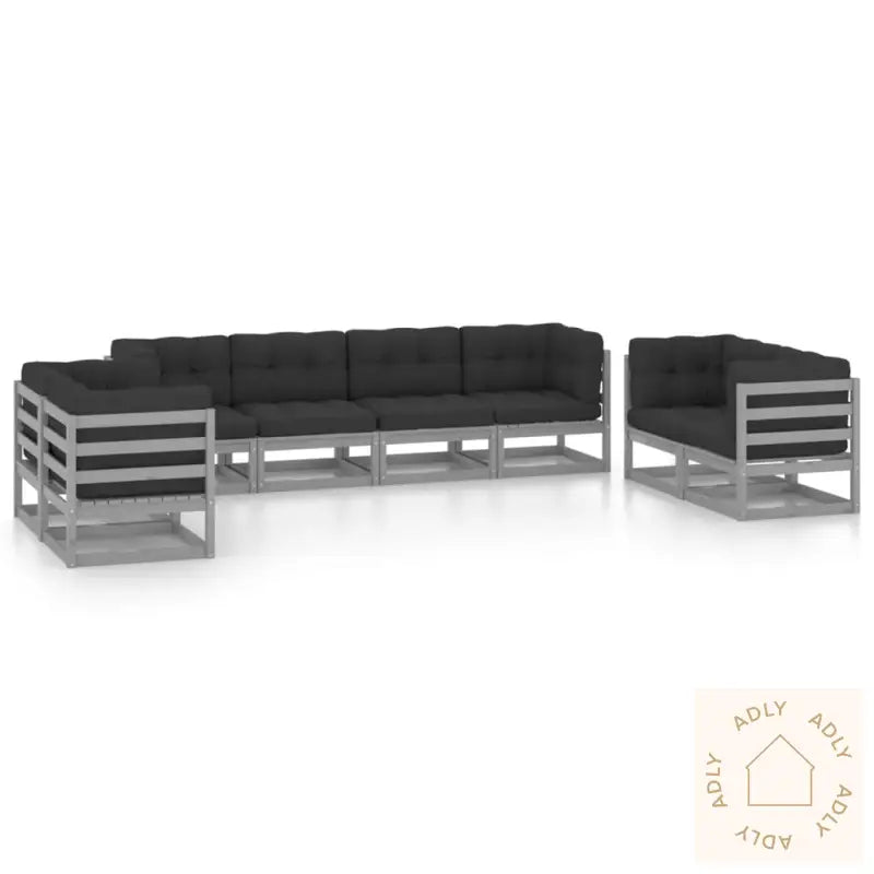 Hagesofagruppe Med Puter 8 Deler Heltre Furu