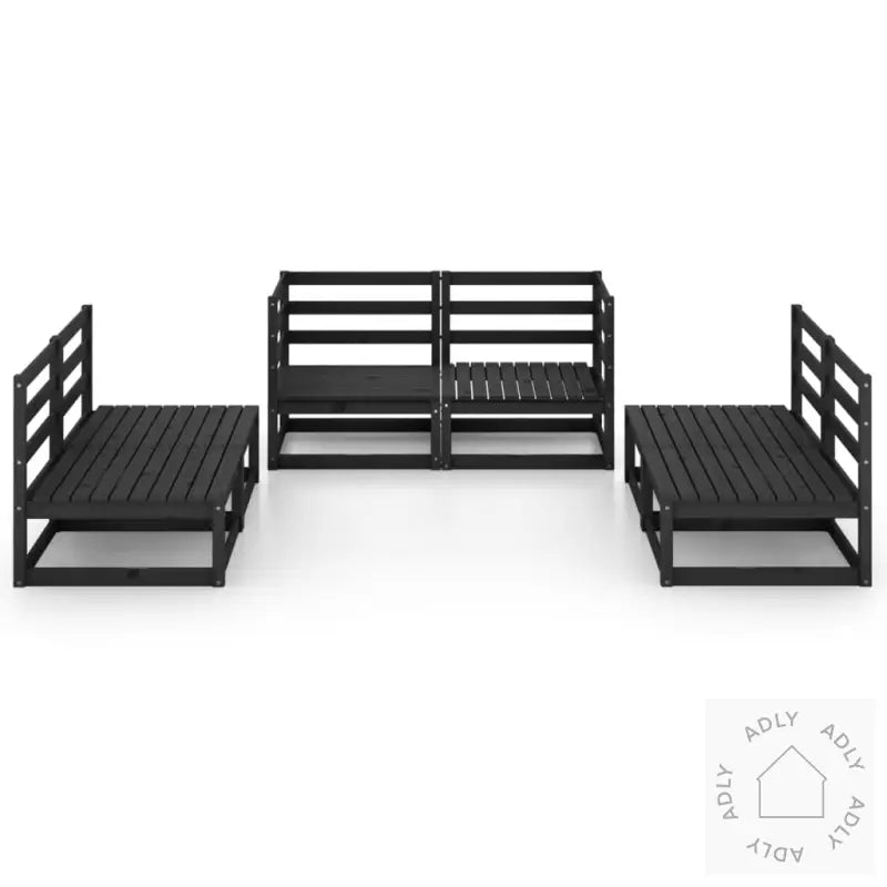 Hagesofagruppe 6 Deler Svart Heltre Furu