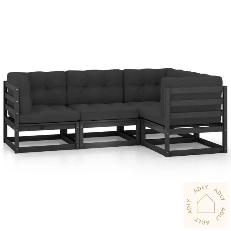 Hagesofagruppe Med Puter 4 Deler Heltre Furu