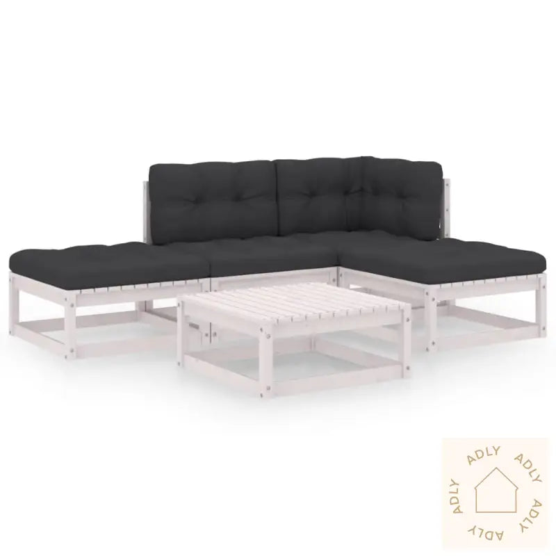 Hagesofagruppe Med Puter 5 Deler Heltre Furu