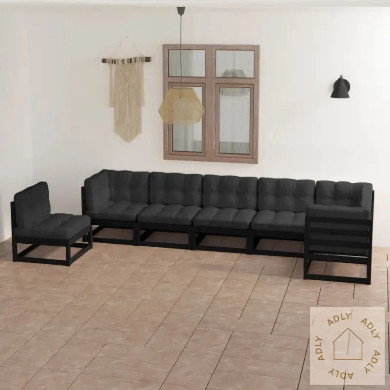 Hagesofagruppe Med Puter 7 Deler Heltre Furu