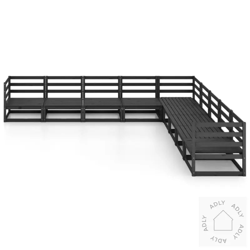 Hagesofagruppe 9 Deler Svart Heltre Furu