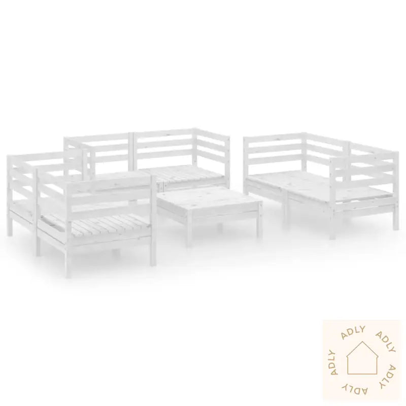Hagesofagruppe 7 Deler Hvit Heltre Furu