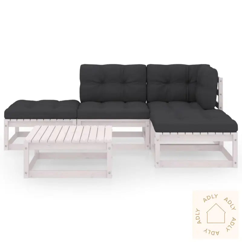 Hagesofagruppe Med Puter 5 Deler Heltre Furu