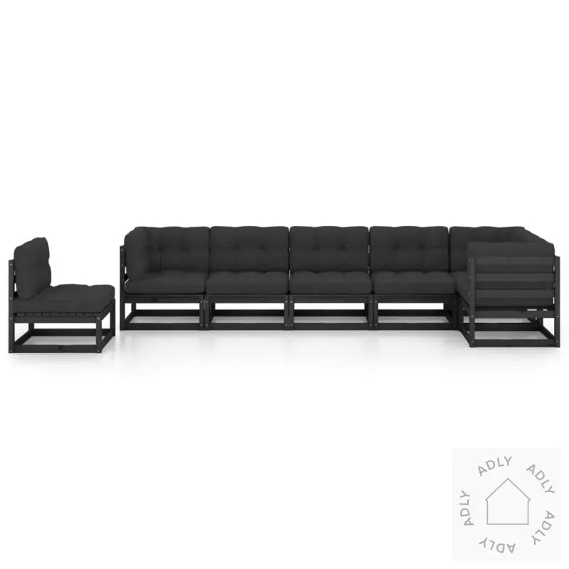 Hagesofagruppe Med Puter 7 Deler Heltre Furu