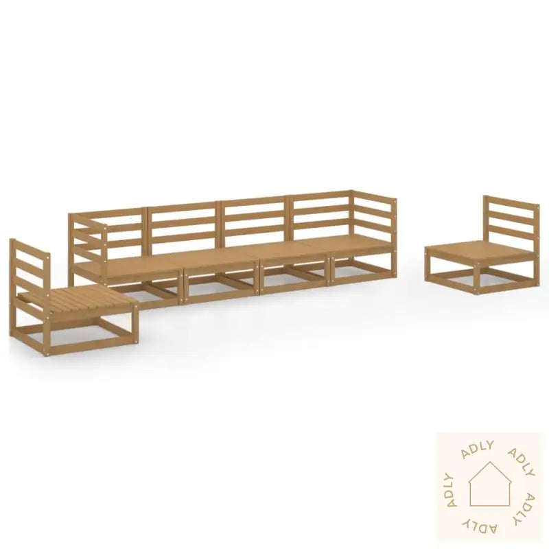Hagesofagruppe 6 Deler Honningbrun Heltre Furu