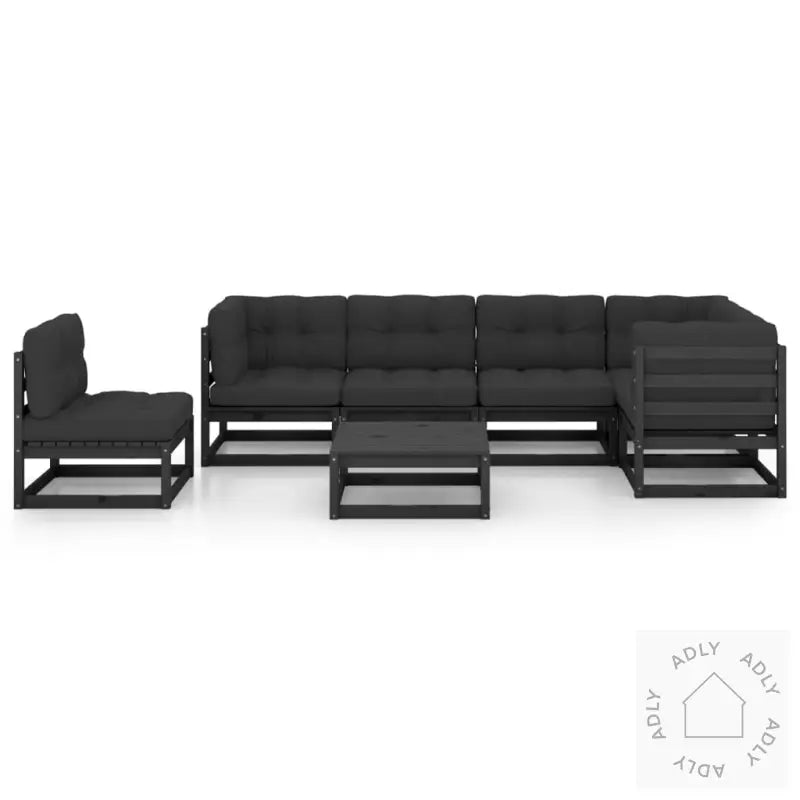 Hagesofagruppe Med Puter 7 Deler Heltre Furu