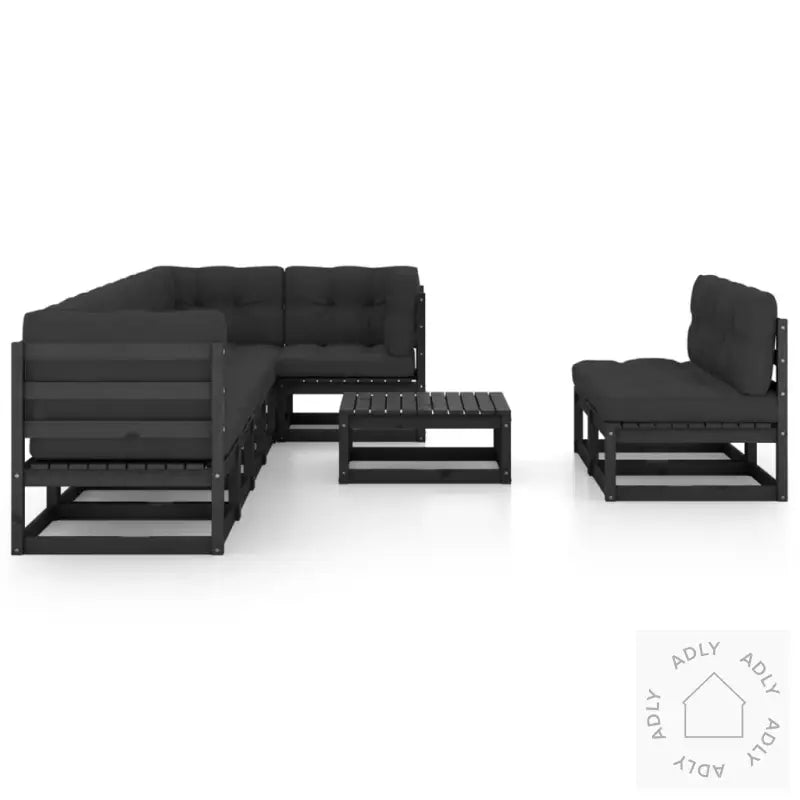 Hagesofagruppe Med Puter 9 Deler Heltre Furu