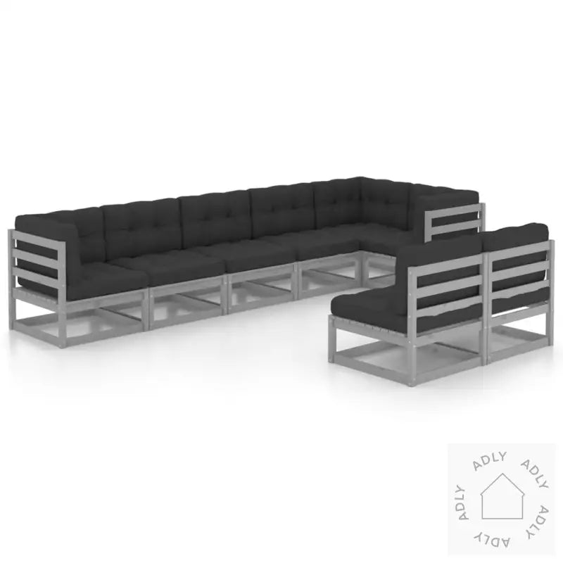 Hagesofagruppe Med Puter 8 Deler Heltre Furu