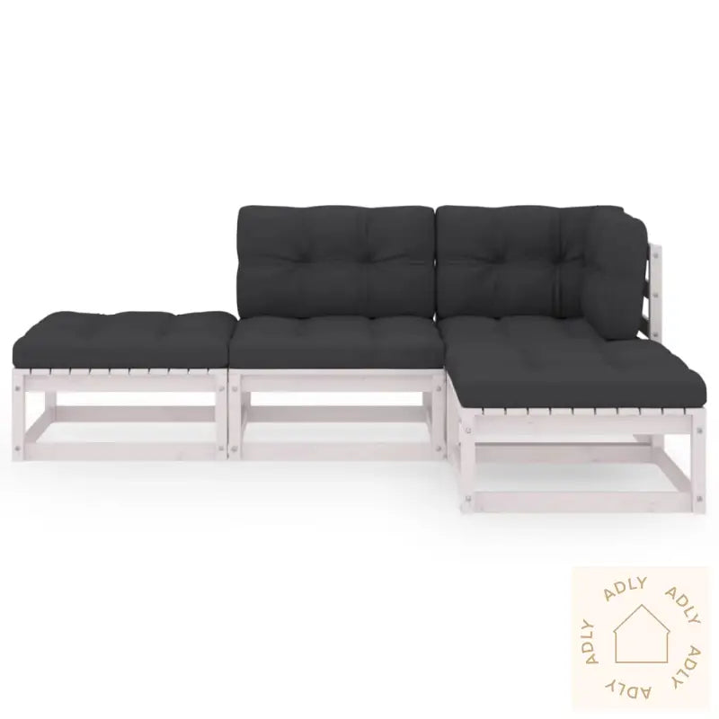 Hagesofagruppe Med Puter 4 Deler Heltre Furu
