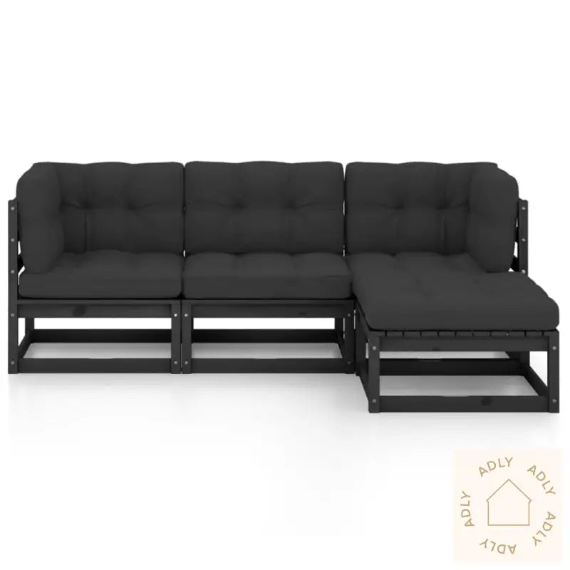 Hagesofagruppe Med Puter 4 Deler Heltre Furu