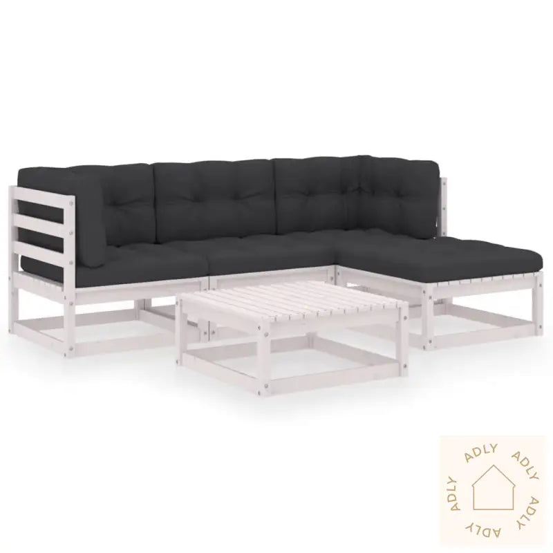 Hagesofagruppe Med Puter 5 Deler Heltre Furu