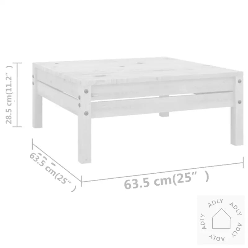 Hagesofagruppe 13 Deler Hvit Heltre Furu