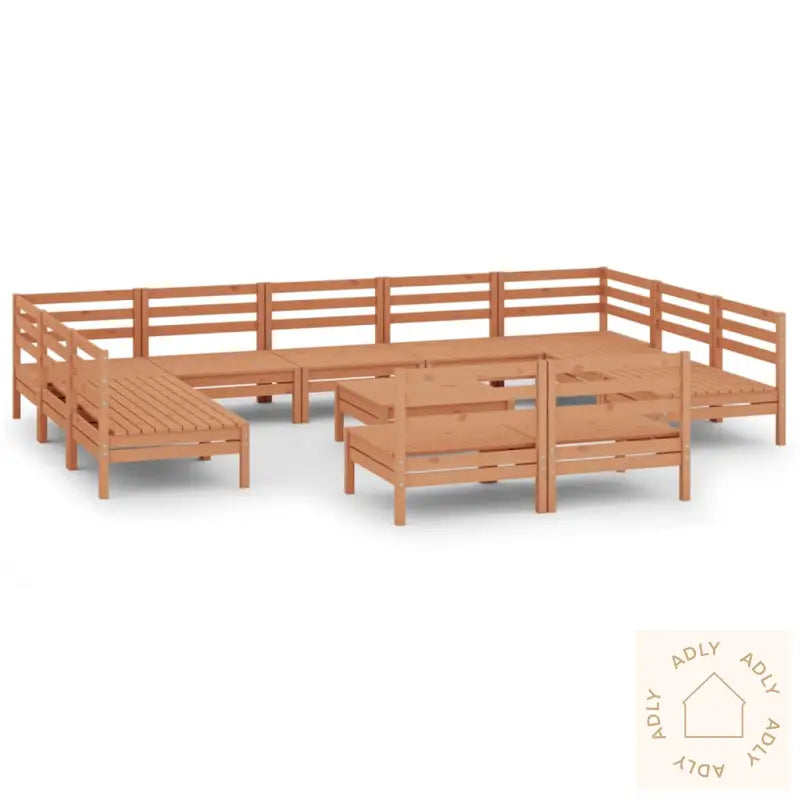 Hagesofagruppe 12 Deler Honningbrun Heltre Furu