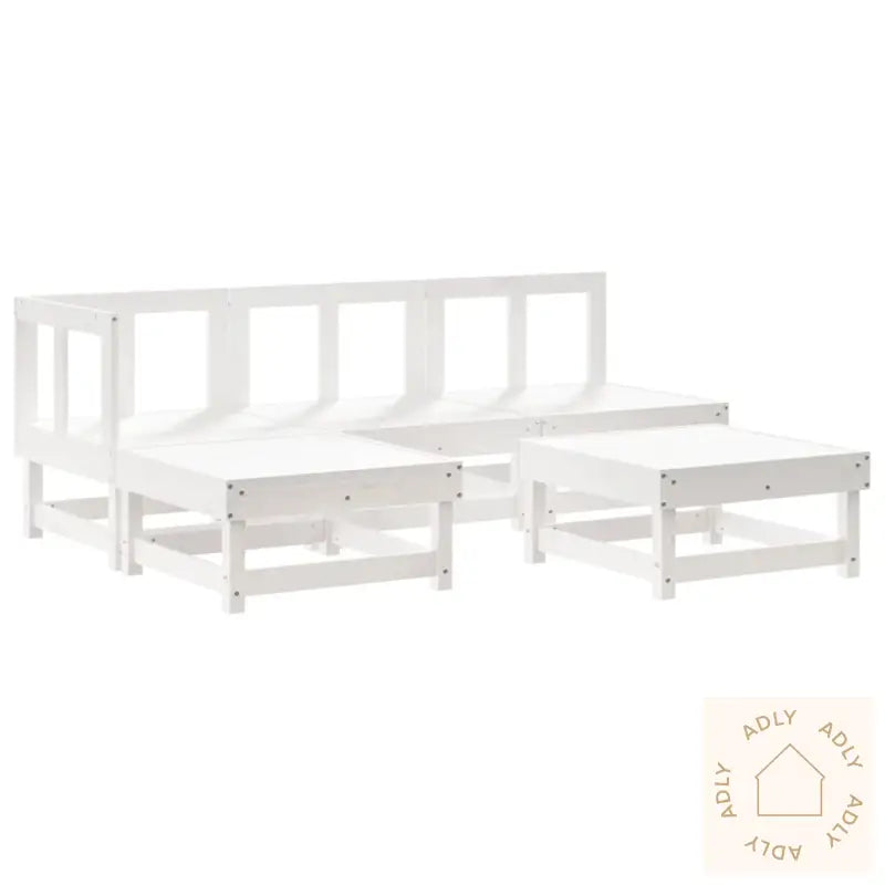 Hagesofagruppe Hvit 5 Deler Heltre Furu