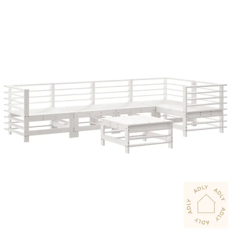Hagesofagruppe 6 Deler Hvit Heltre Furu