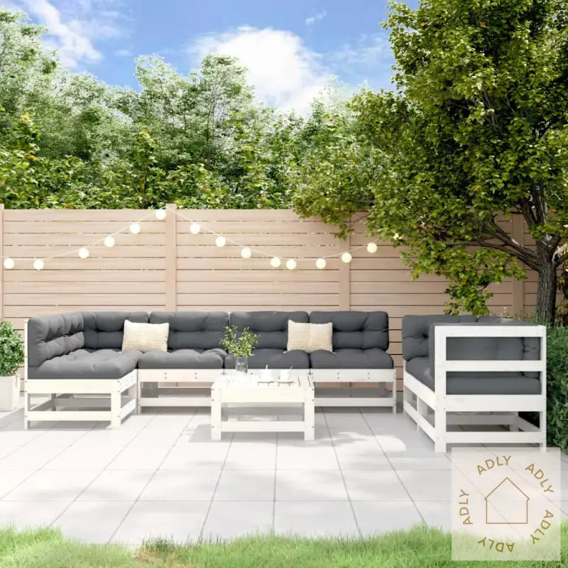Hagesofagruppe 8 Deler Hvit Heltre Furu