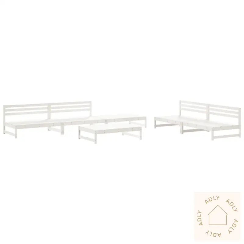 Hagesofagruppe 6 Deler Hvit Heltre Furu