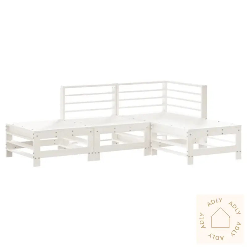Hagesofagruppe 4 Deler Hvit Heltre Furu
