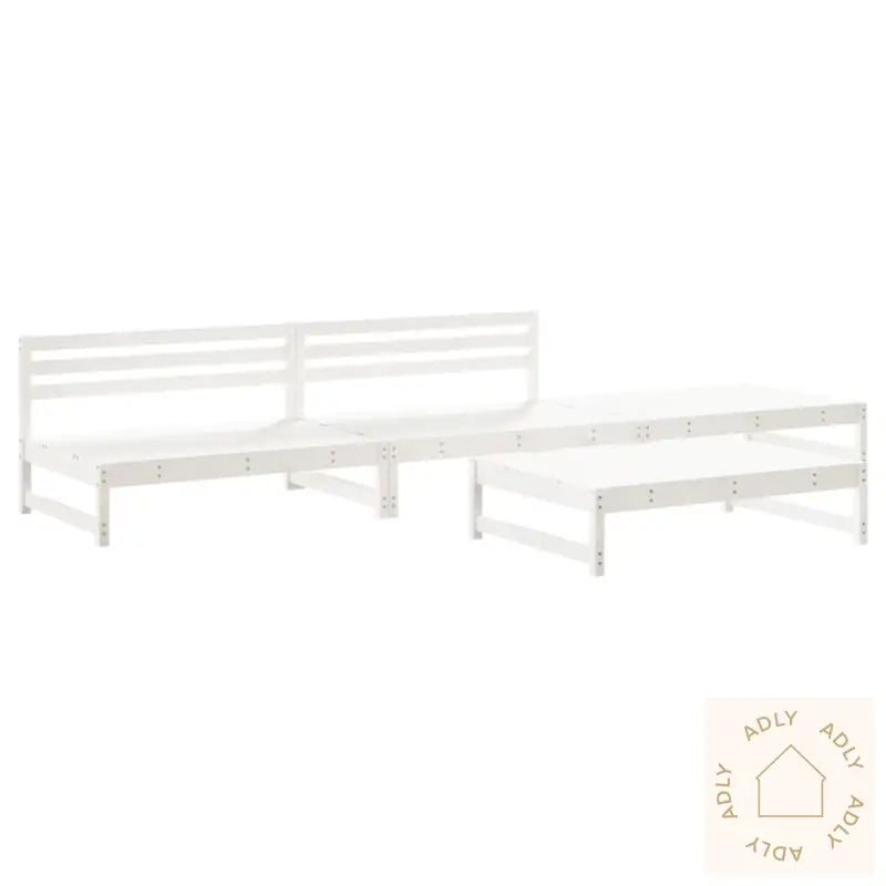 Hagesofagruppe 4 Deler Hvit Heltre Furu