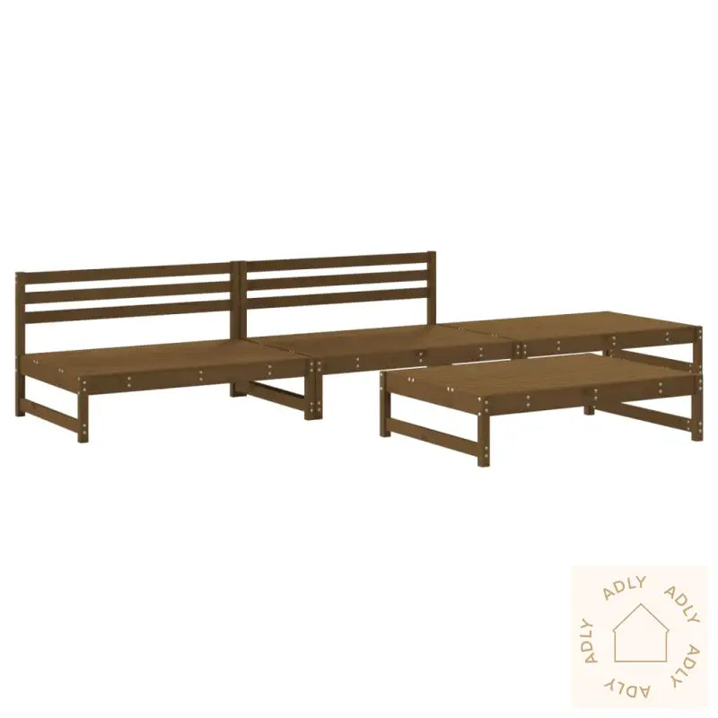 Hagesofagruppe 4 Deler Honningbrun Heltre Furu
