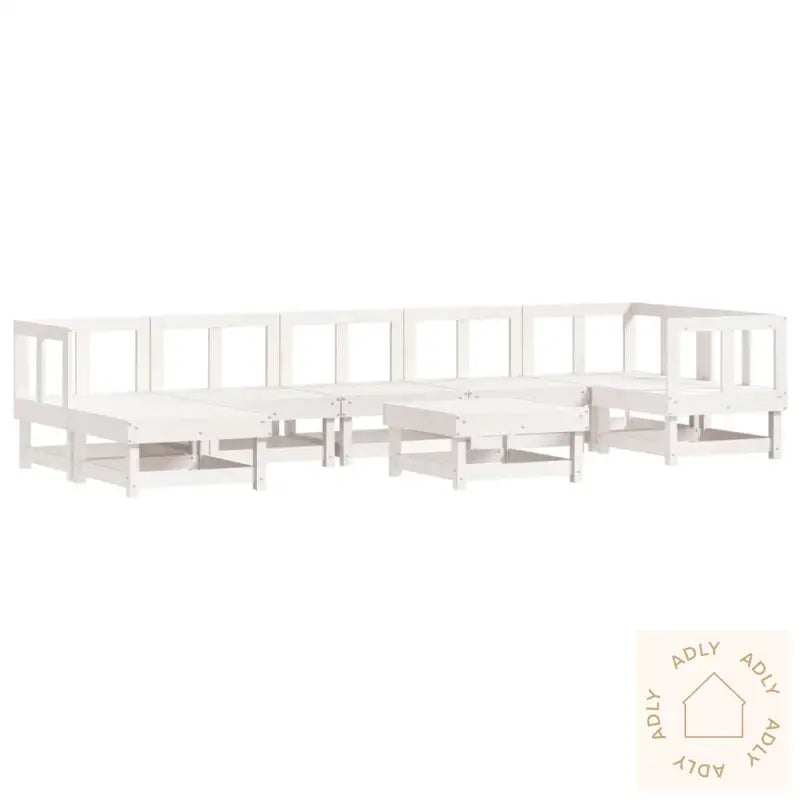 Hagesofagruppe 8 Deler Hvit Heltre Furu