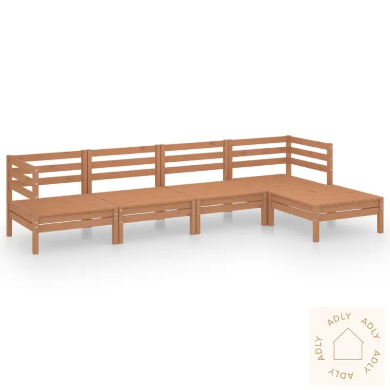 Hagesofagruppe 5 Deler Honningbrun Heltre Furu