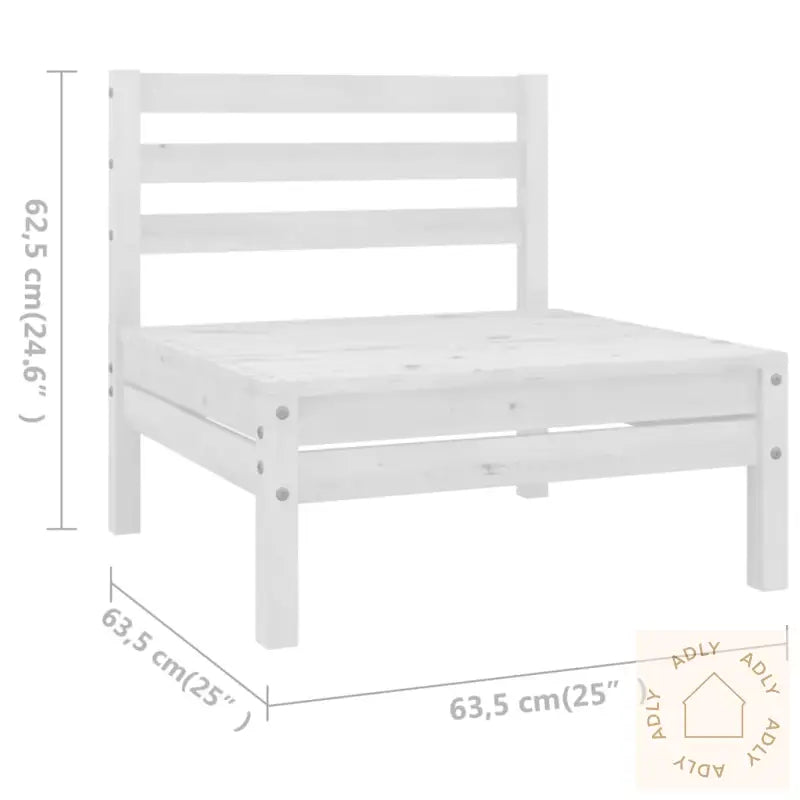 Hagesofagruppe 7 Deler Hvit Heltre Furu