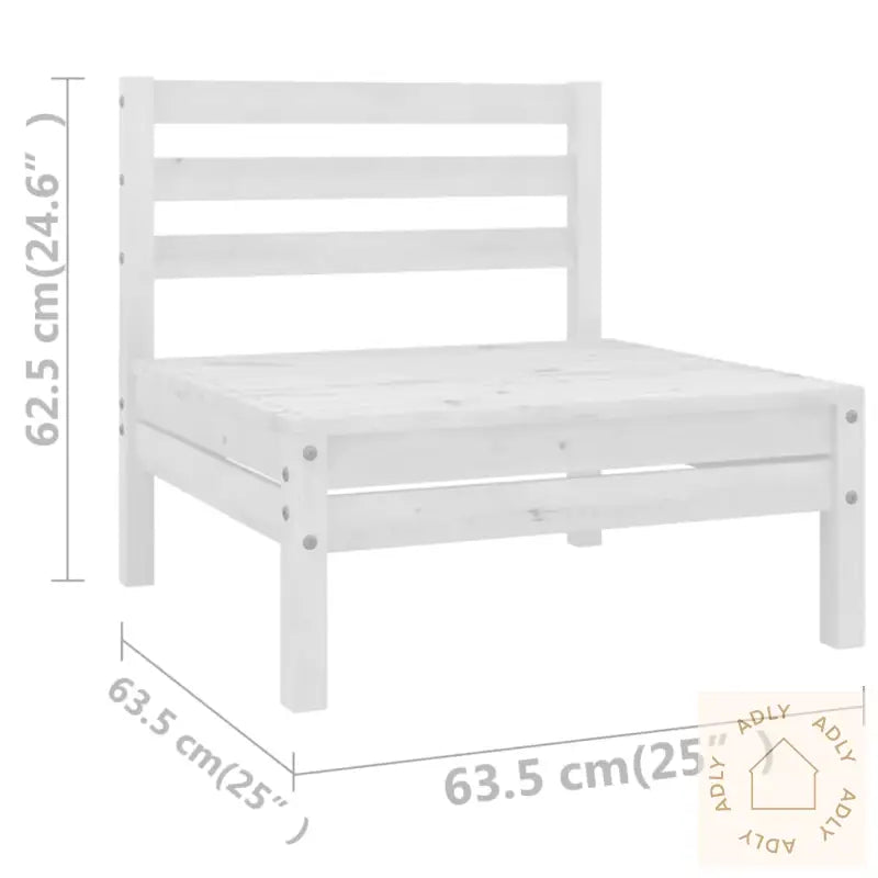 Hagesofagruppe 11 Deler Hvit Heltre Furu