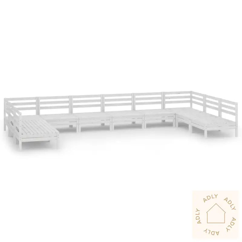 Hagesofagruppe 10 Deler Hvit Heltre Furu
