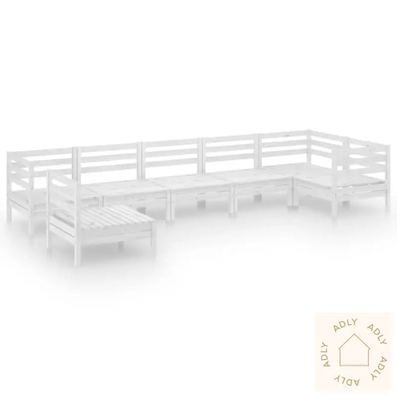 Hagesofagruppe 7 Deler Hvit Heltre Furu