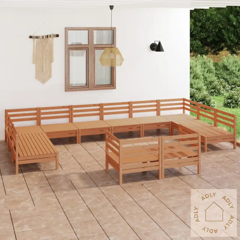 Hagesofagruppe 12 Deler Honningbrun Heltre Furu