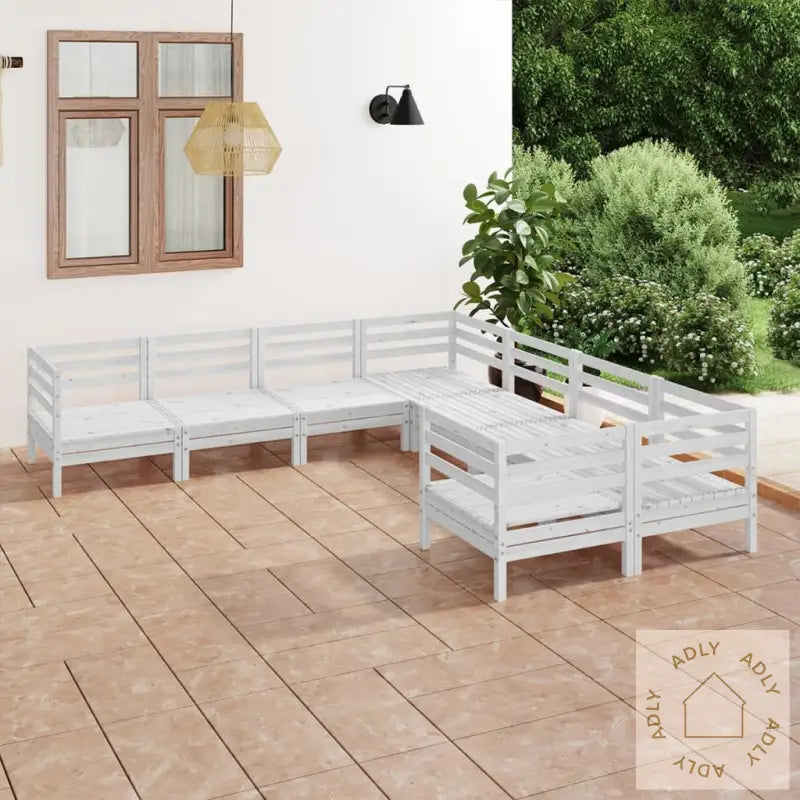 Hagesofagruppe 8 Deler Hvit Heltre Furu