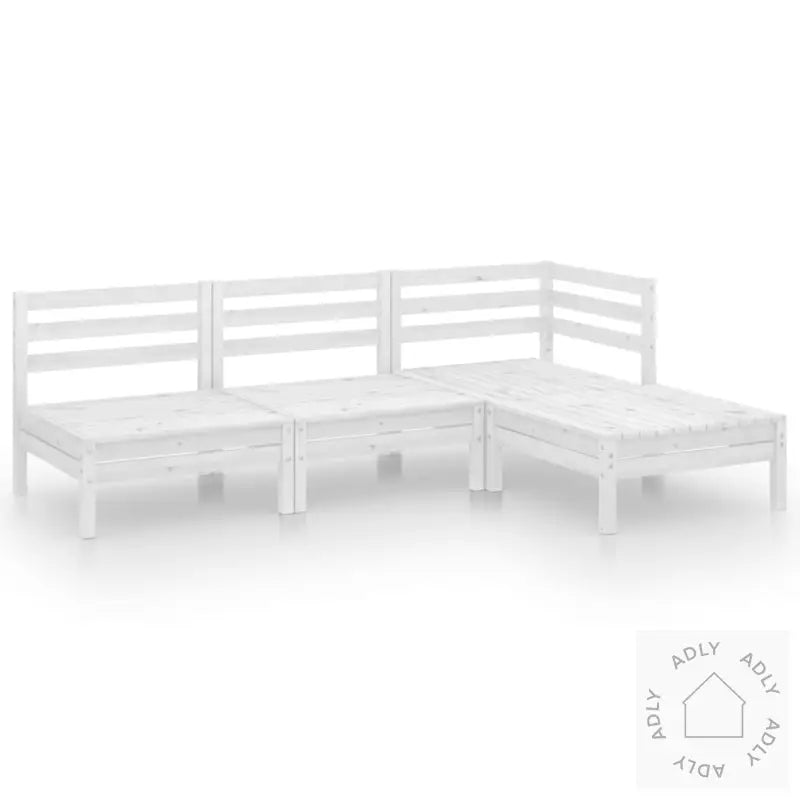 Hagesofagruppe 4 Deler Hvit Heltre Furu
