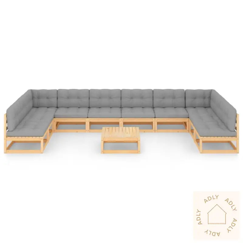 Hagesofagruppe Med Puter 11 Deler Heltre Furu