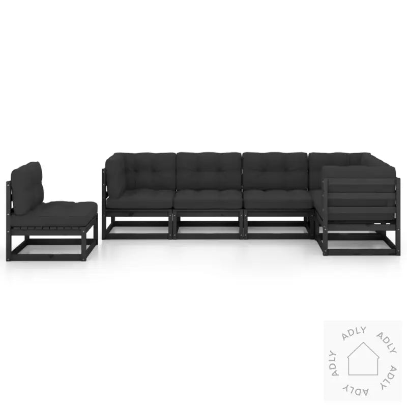 Hagesofagruppe Med Puter 6 Deler Heltre Furu