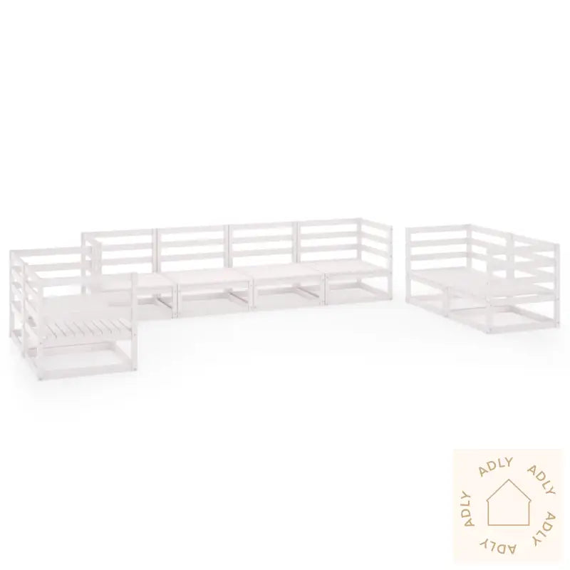 Hagesofagruppe 8 Deler Hvit Heltre Furu