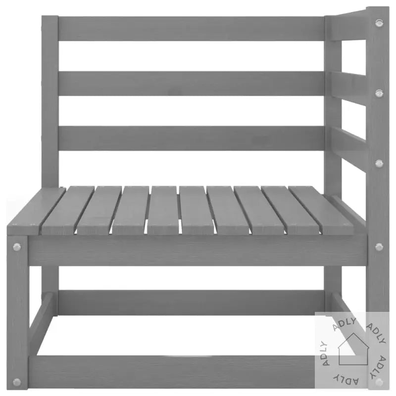 Hagesofagruppe 5 Deler Grå Heltre Furu