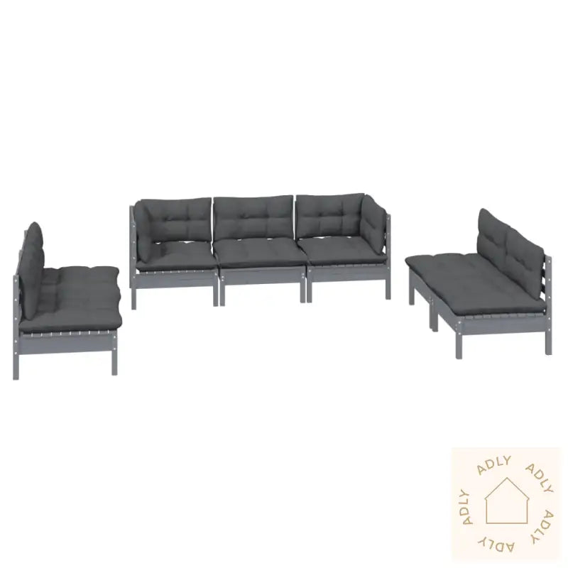 Hagesofagruppe Med Puter 7 Deler Heltre Furu