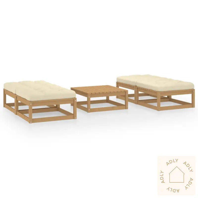 Hagesofagruppe Med Puter 5 Deler Heltre Furu