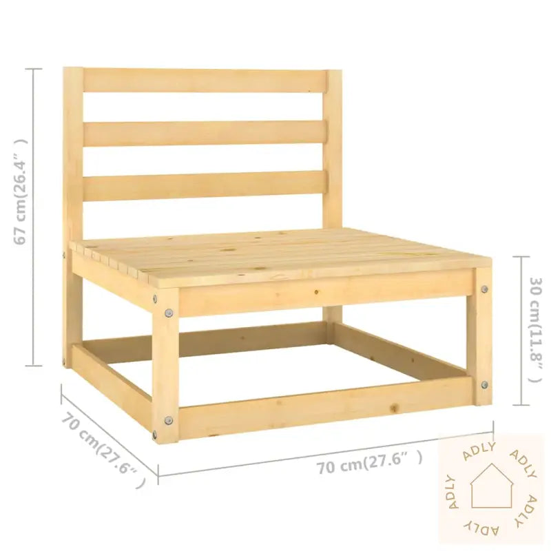 Hagesofagruppe Med Puter 4 Deler Heltre Furu