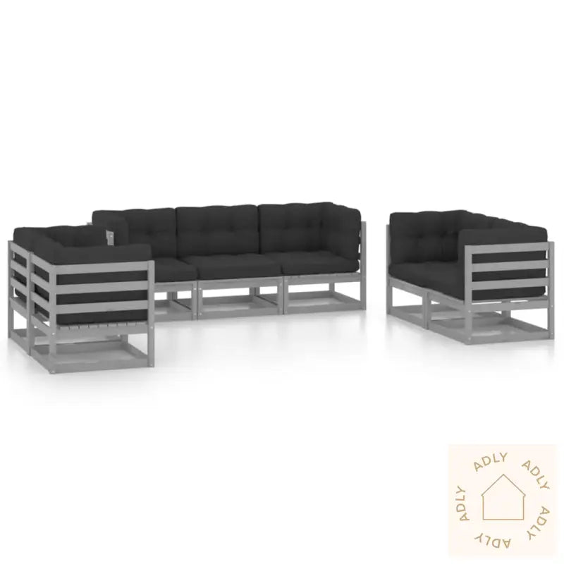 Hagesofagruppe Med Puter 7 Deler Heltre Furu