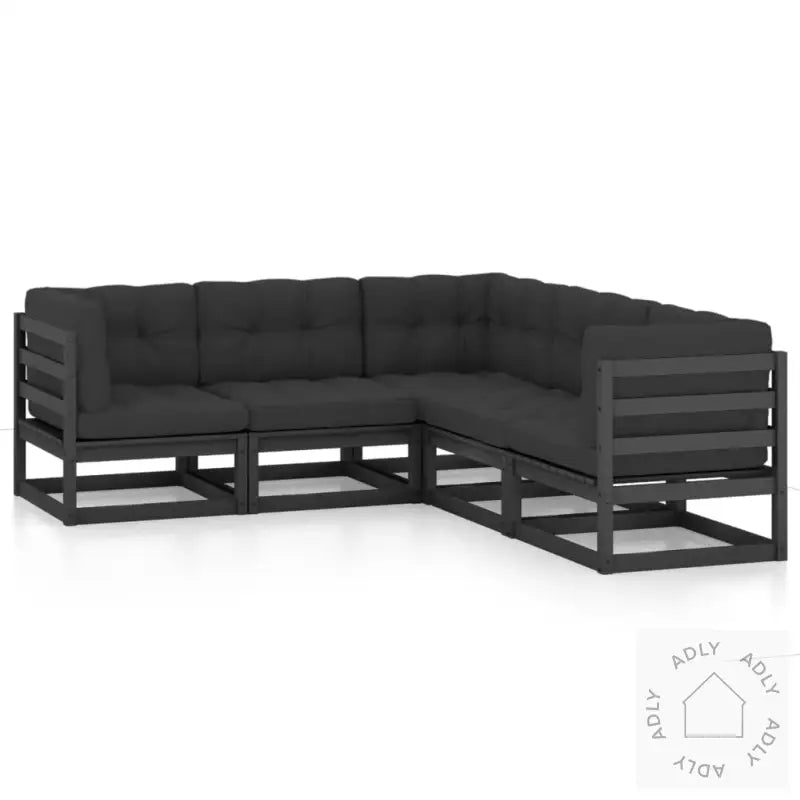 Hagesofagruppe Med Puter 5 Deler Heltre Furu