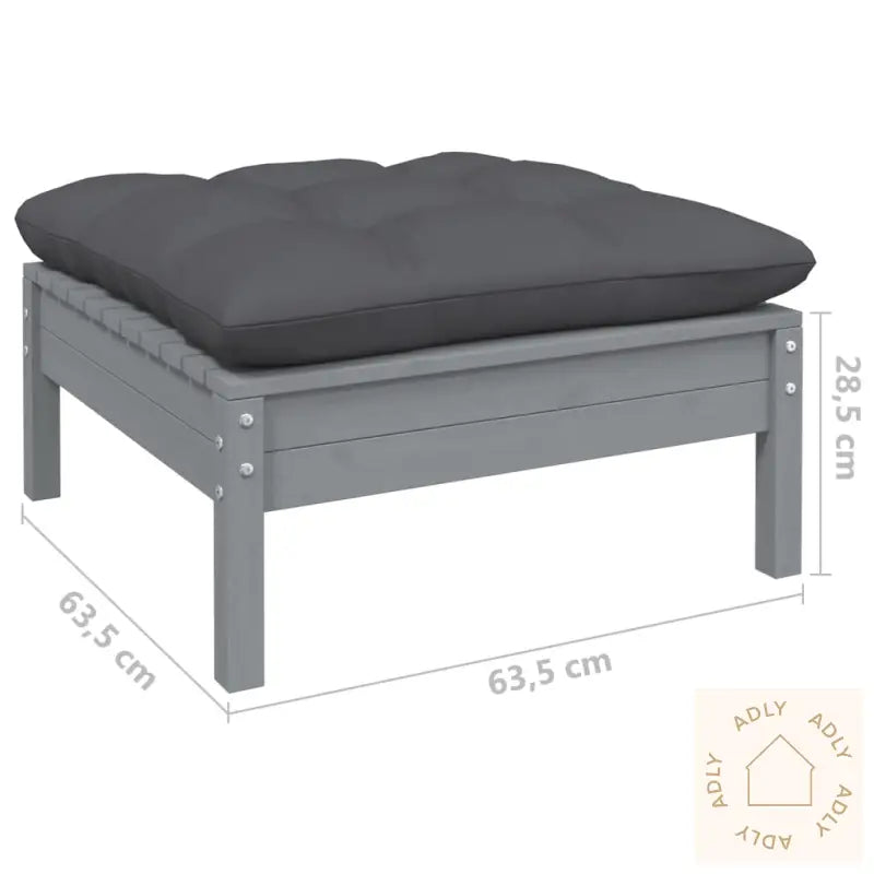 Hagesofagruppe Med Puter 9 Deler Heltre Furu