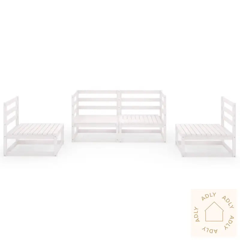 Hagesofagruppe 4 Deler Hvit Heltre Furu