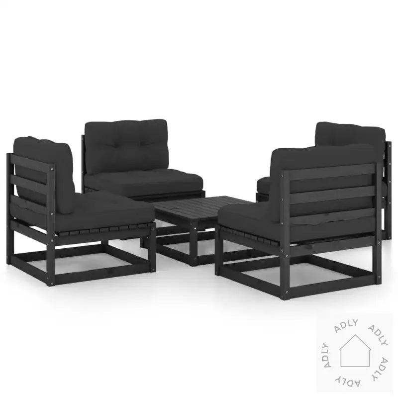Hagesofagruppe Med Puter 5 Deler Heltre Furu
