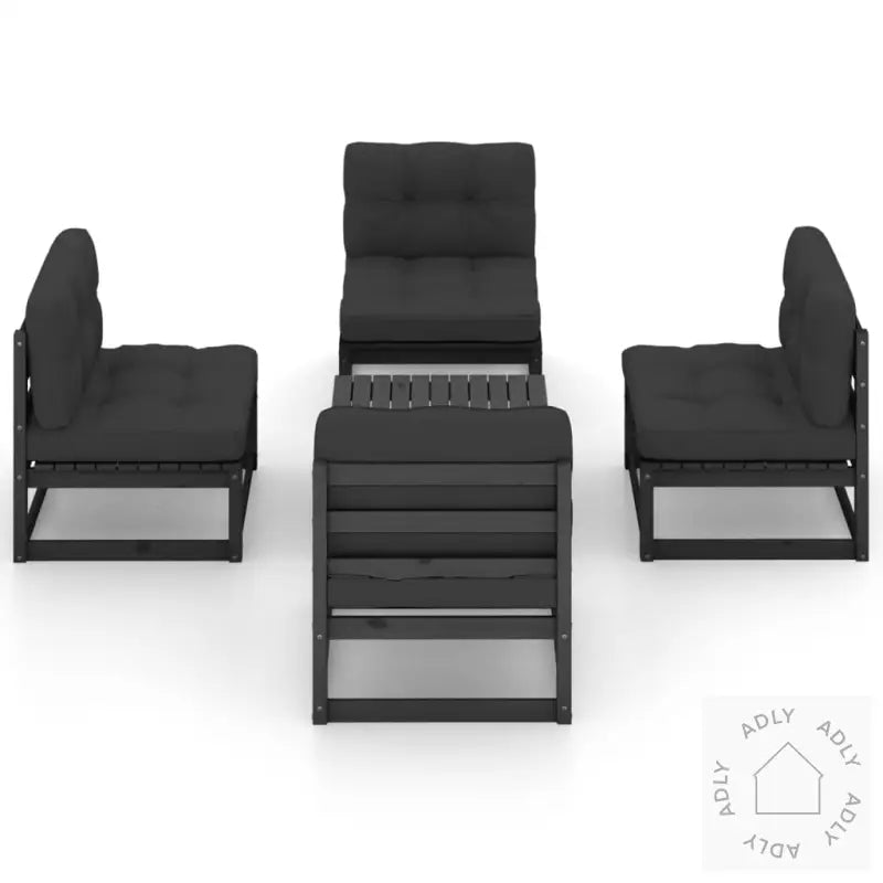 Hagesofagruppe Med Puter 5 Deler Heltre Furu