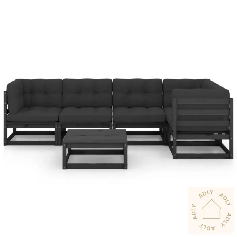 Hagesofagruppe Med Puter 6 Deler Heltre Furu