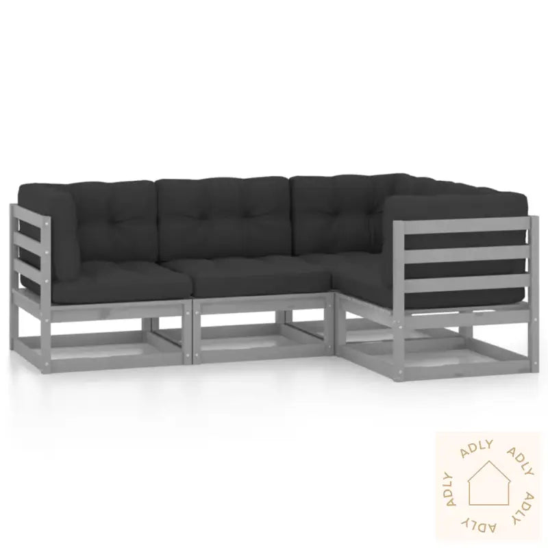 Hagesofagruppe Med Puter 4 Deler Heltre Furu